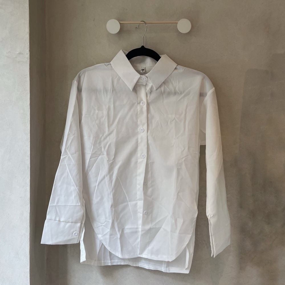 Plain White Dress Shirt